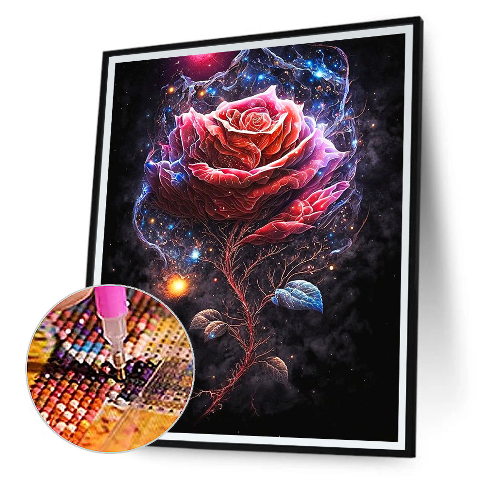 Red Roses - Full Round Drill Diamond Painting 30*40CM