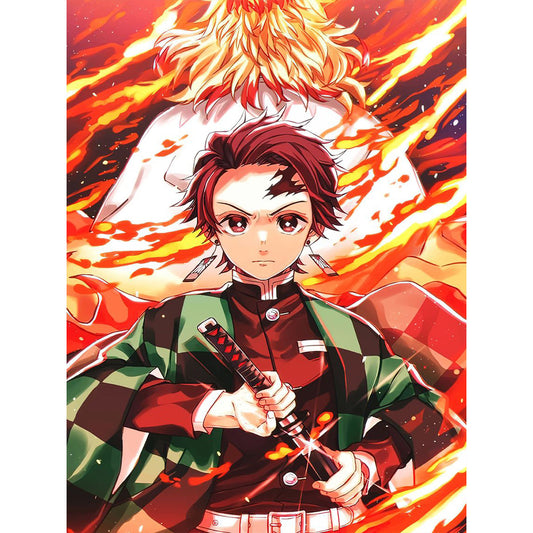 Ghost Slayer - Full Round Drill Diamond Painting 30*40CM