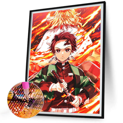 Ghost Slayer - Full Round Drill Diamond Painting 30*40CM