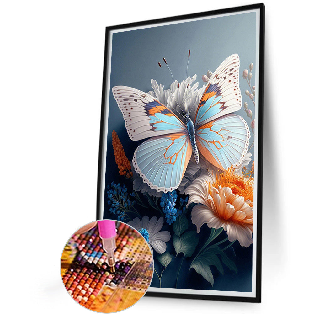 Butterfly - Full Square Drill Diamond Painting 20*30CM