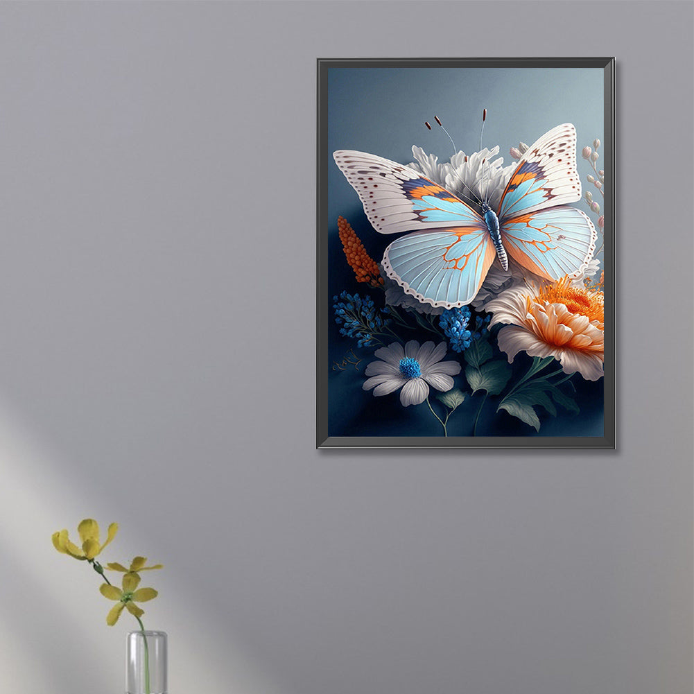 Butterfly - Full Square Drill Diamond Painting 20*30CM