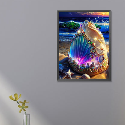 Shell - Full Square Drill Diamond Painting 20*30CM