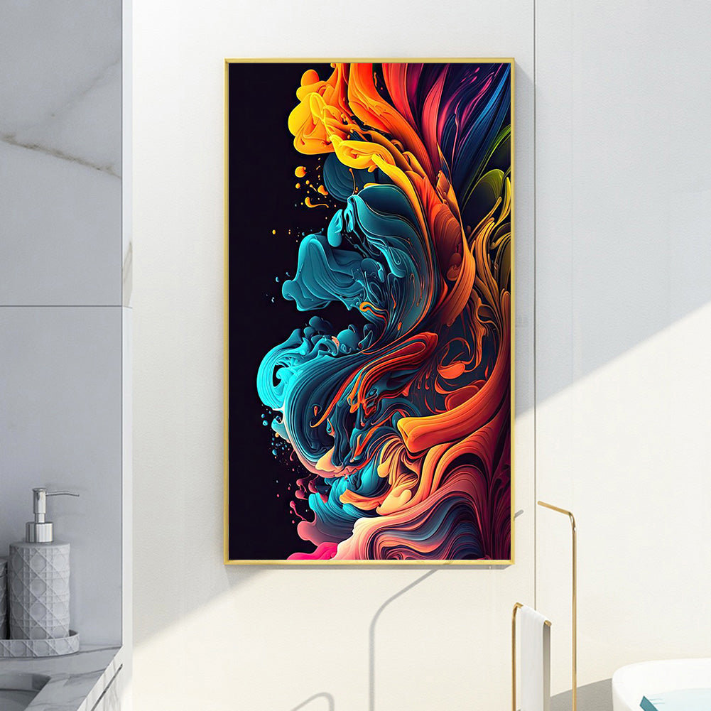 Color Pigment - Full Round Drill Diamond Painting 40*70CM