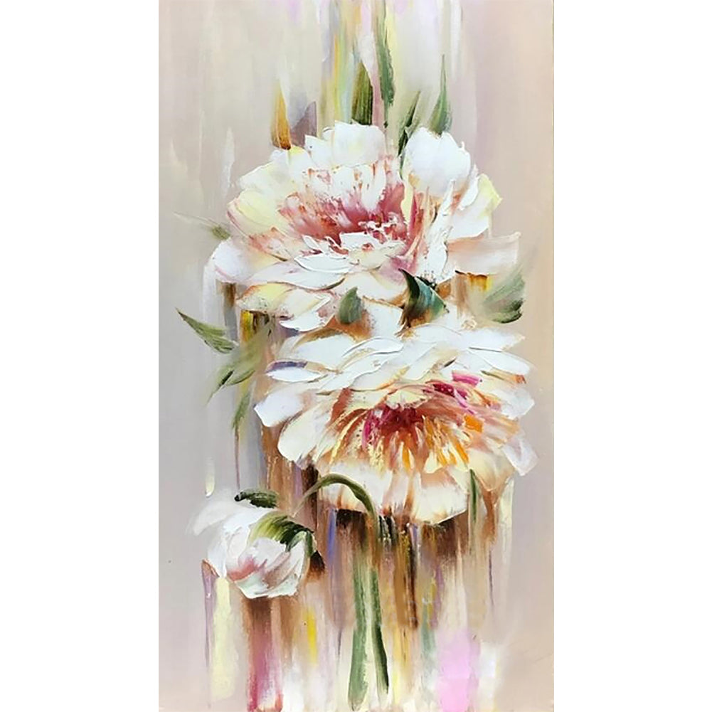 Peony - Full Round Drill Diamond Painting 40*70CM