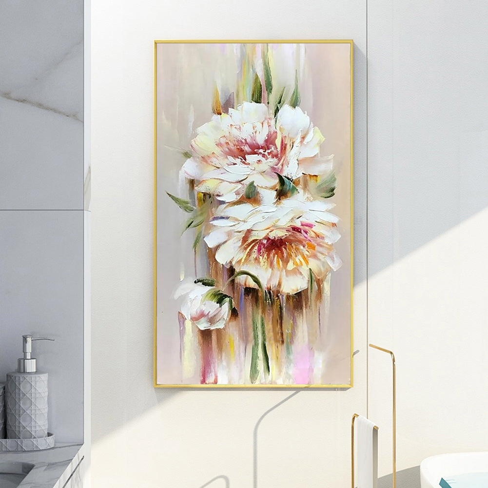 Peony - Full Round Drill Diamond Painting 40*70CM