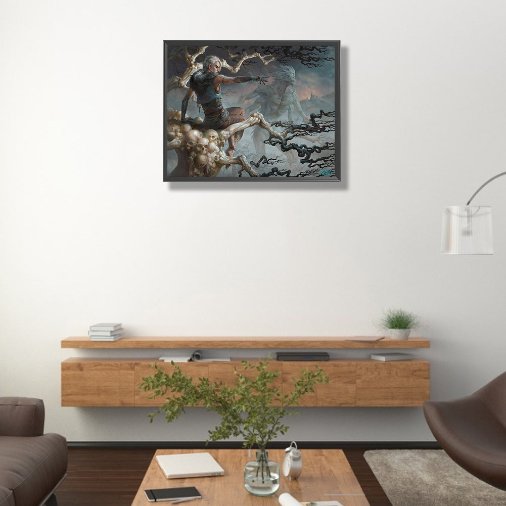 Abstract - Full Round Drill Diamond Painting 50*40CM