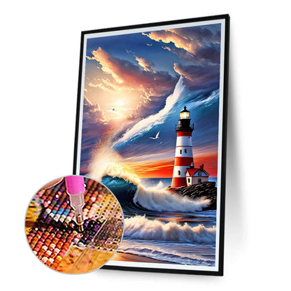 Beacon Of Hope - Full Round Drill Diamond Painting 40*70CM