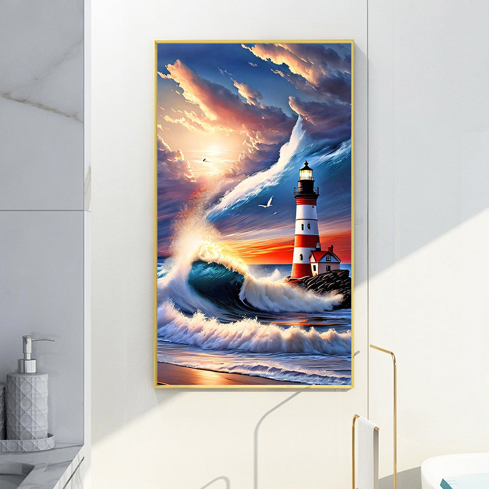 Beacon Of Hope - Full Round Drill Diamond Painting 40*70CM
