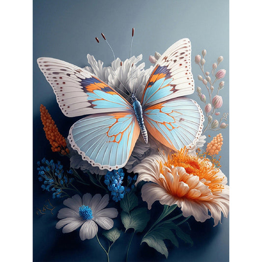 Butterfly - Full Square Drill Diamond Painting 30*40CM