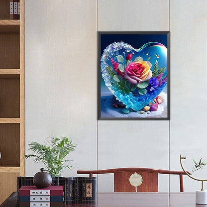 Love Rose - Full Square Drill Diamond Painting 40*50CM