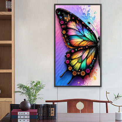 Butterfly - Full Round Drill Diamond Painting 40*70CM