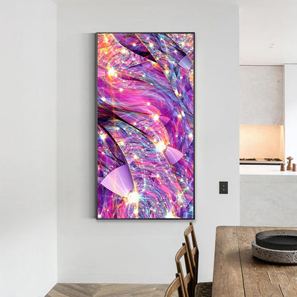 Purple Streamer - Full Round Drill Diamond Painting 40*70CM