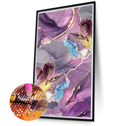 Purple Streamer - Full Round Drill Diamond Painting 40*70CM
