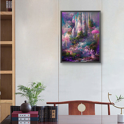 Magic Landscape - Full Round Drill Diamond Painting 30*40CM