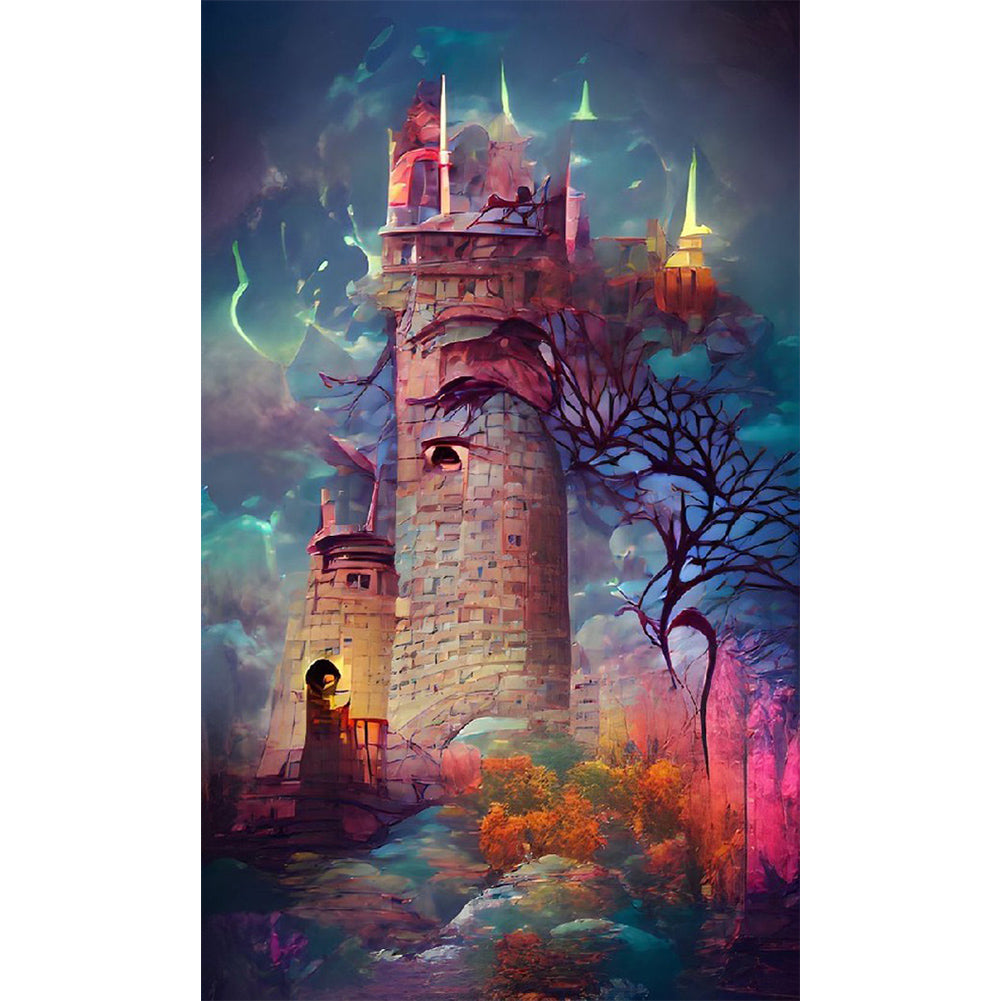 Magic Landscape - Full Round Drill Diamond Painting 30*50CM
