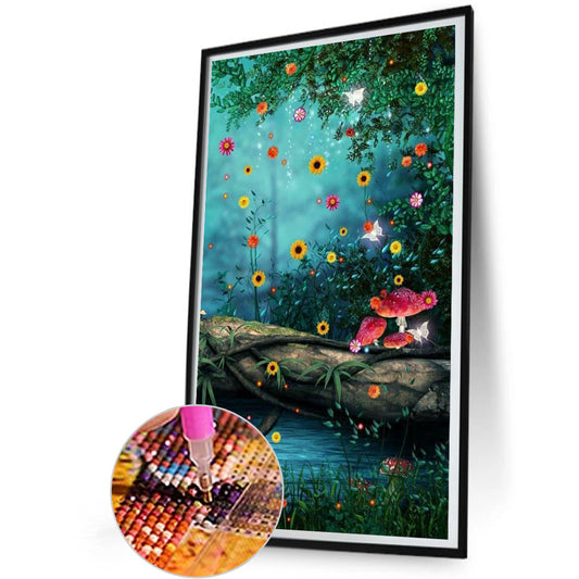 Magic Landscape - Full Round Drill Diamond Painting 30*50CM
