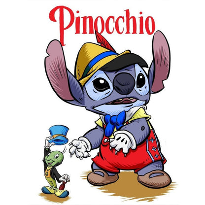 Stitch - Full Round Drill Diamond Painting 30*40CM