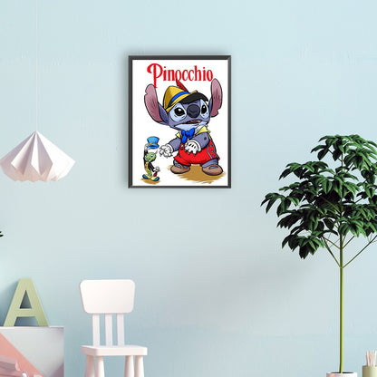 Stitch - Full Round Drill Diamond Painting 30*40CM