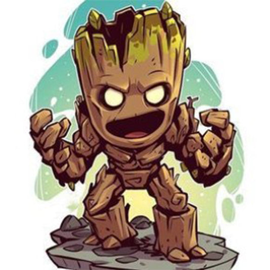 Groot - Full Round Drill Diamond Painting 30*30CM