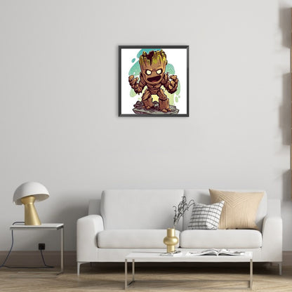 Groot - Full Round Drill Diamond Painting 30*30CM