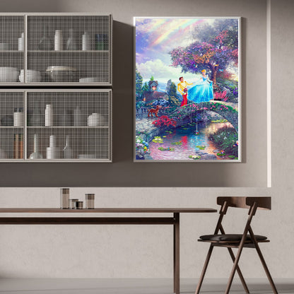 Cinderella - Full Round Drill Diamond Painting 30*40CM