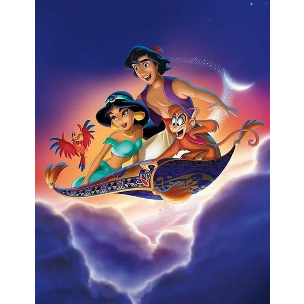Aladdin'S Lamp - Full Round Drill Diamond Painting 30*40CM