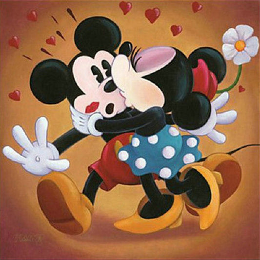 Mickey Minnie - Full Square Drill Diamond Painting 50*50CM
