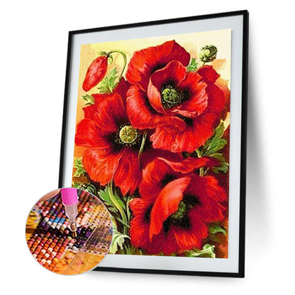 Poppy - Full Square Drill Diamond Painting 40*50CM