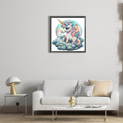 Rainbow Horse - Full Round Drill Diamond Painting 30*30CM