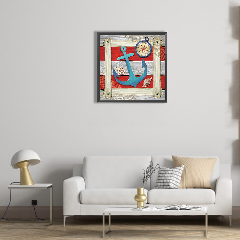 Anchor - Full Round Drill Diamond Painting 30*30CM