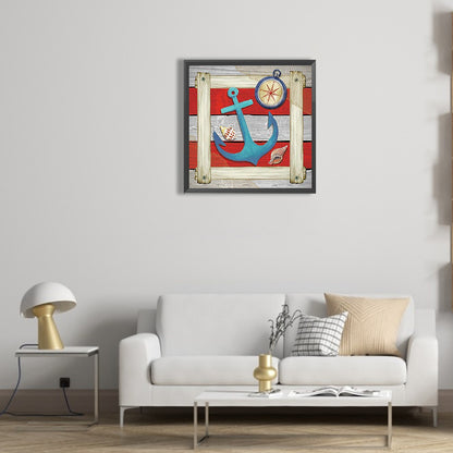 Anchor - Full Round Drill Diamond Painting 30*30CM