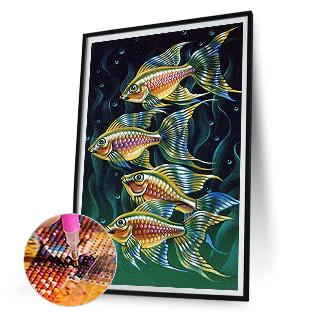 Ocean World - Full Round Drill Diamond Painting 30*45CM
