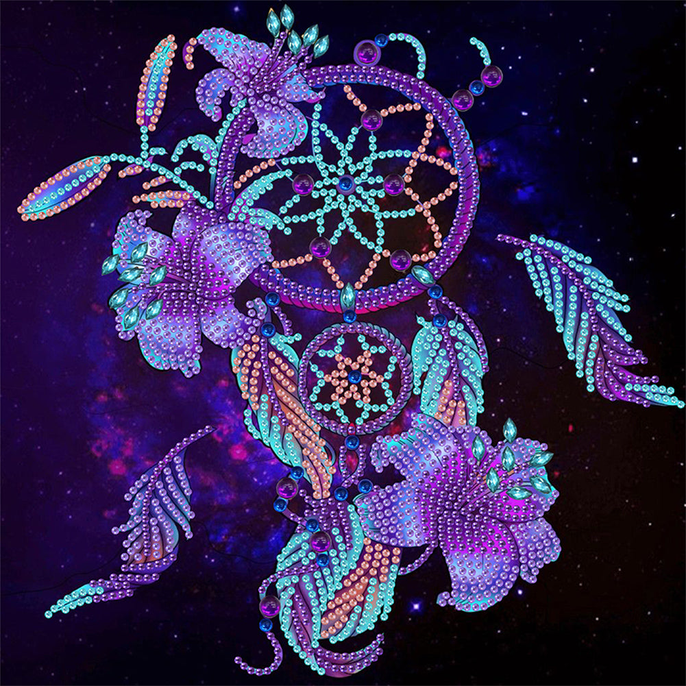 Dream Catcher - Special Shaped Drill Diamond Painting 30*30CM