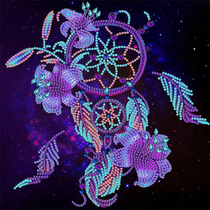 Dream Catcher - Special Shaped Drill Diamond Painting 30*30CM