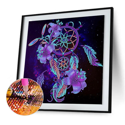 Dream Catcher - Special Shaped Drill Diamond Painting 30*30CM