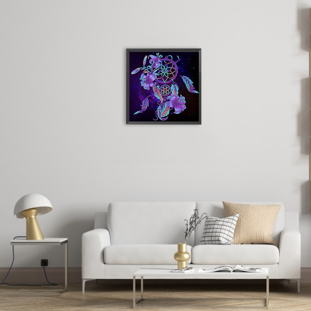 Dream Catcher - Special Shaped Drill Diamond Painting 30*30CM