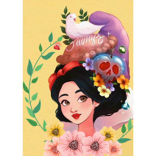 Snow White - Full Round Drill Diamond Painting 30*40CM