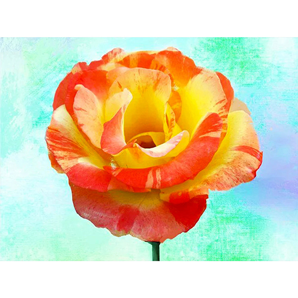 Yellow Rose - Full Round Drill Diamond Painting 40*30CM