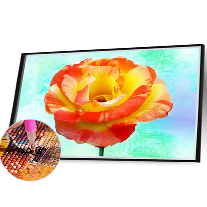 Yellow Rose - Full Round Drill Diamond Painting 40*30CM