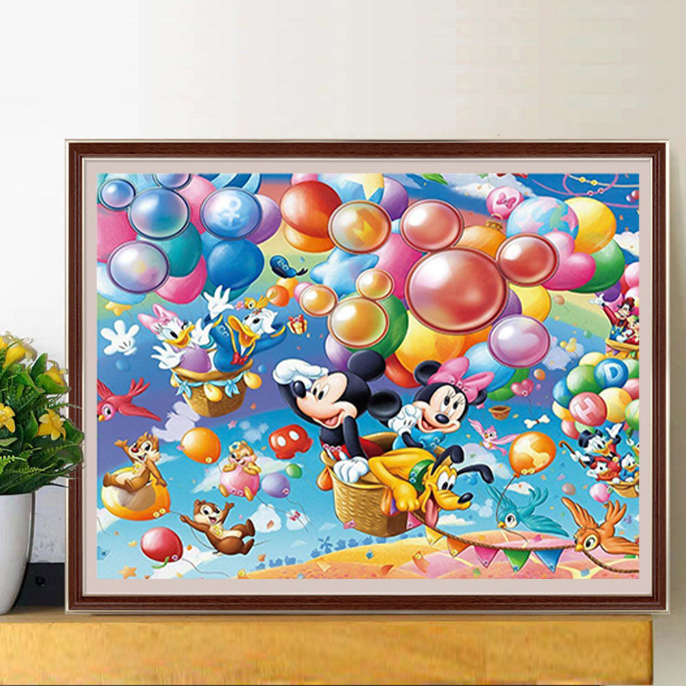 Disney Mickey Mouse - Full Round Drill Diamond Painting 40*50CM