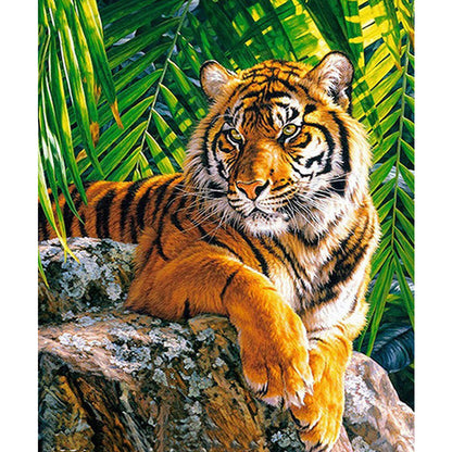 Tiger - Full Square Drill Diamond Painting 50*60CM