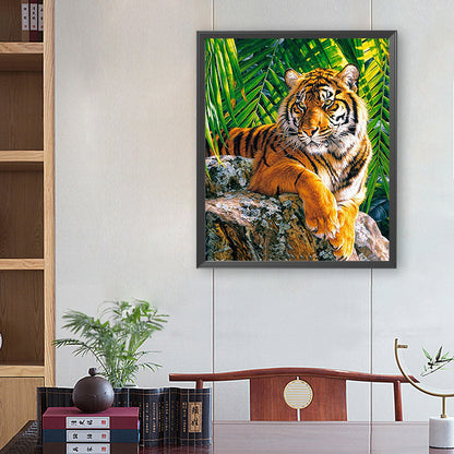 Tiger - Full Square Drill Diamond Painting 50*60CM