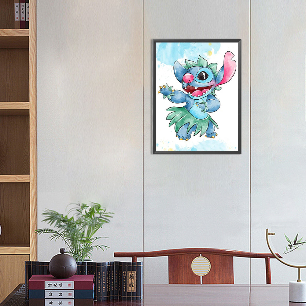 Stitch - Full Round Drill Diamond Painting 30*40CM