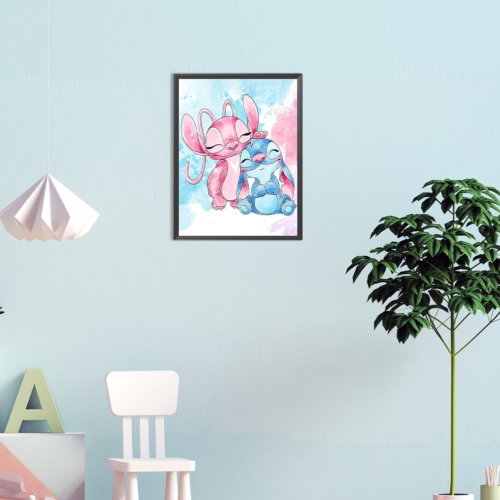 Stitch - Full Round Drill Diamond Painting 30*40CM