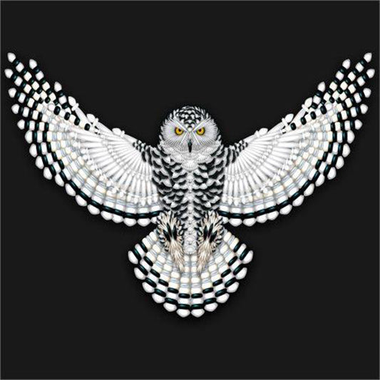 Owl - Full Round Drill Diamond Painting 30*30CM