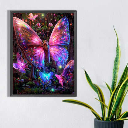 Butterfly - Full Square Drill Diamond Painting 30*40CM