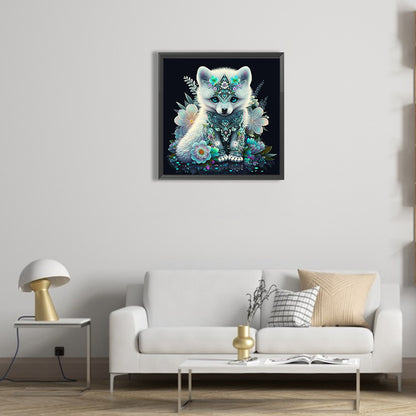 Bejeweled Puppy - Full Round Drill Diamond Painting 50*50CM