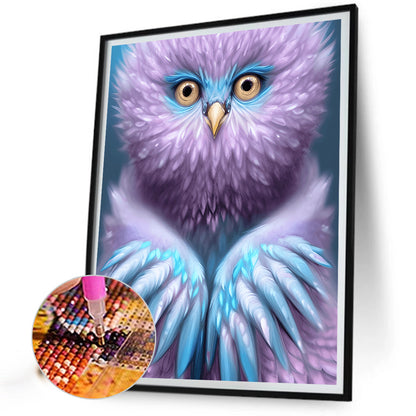 Fluffy Bird - Full Round Drill Diamond Painting 40*50CM