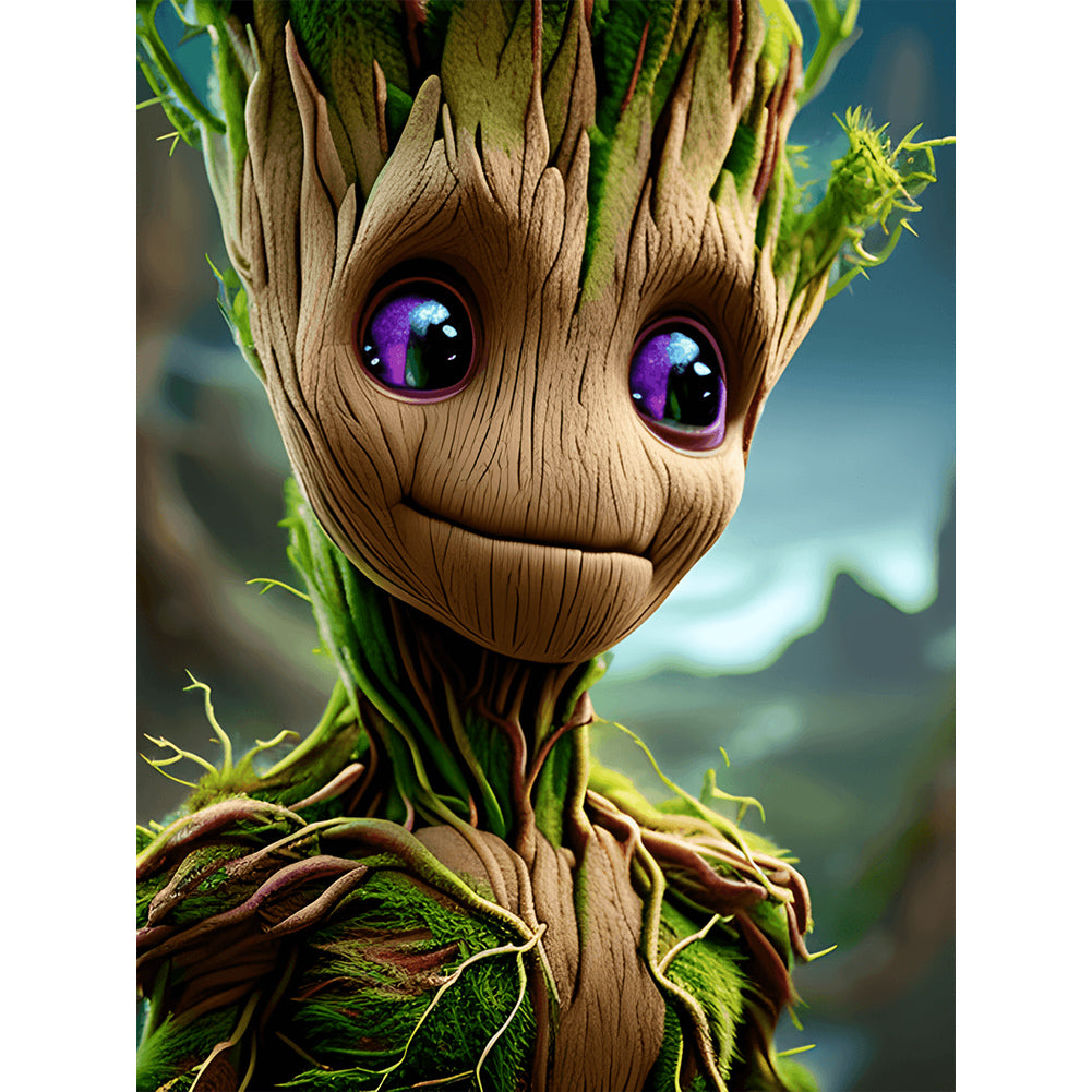 Groot Treant - Full Round Drill Diamond Painting 40*50CM