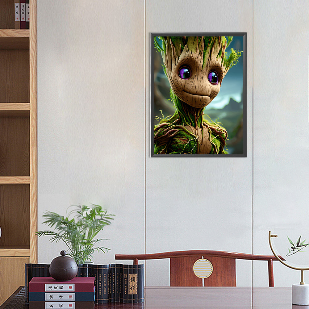 Groot Treant - Full Round Drill Diamond Painting 40*50CM